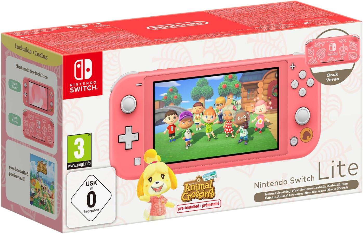 NINTENDO CONSOLE NINTENDO SWITCH LITE ANIMAL CROSSING ED.ISABELLE